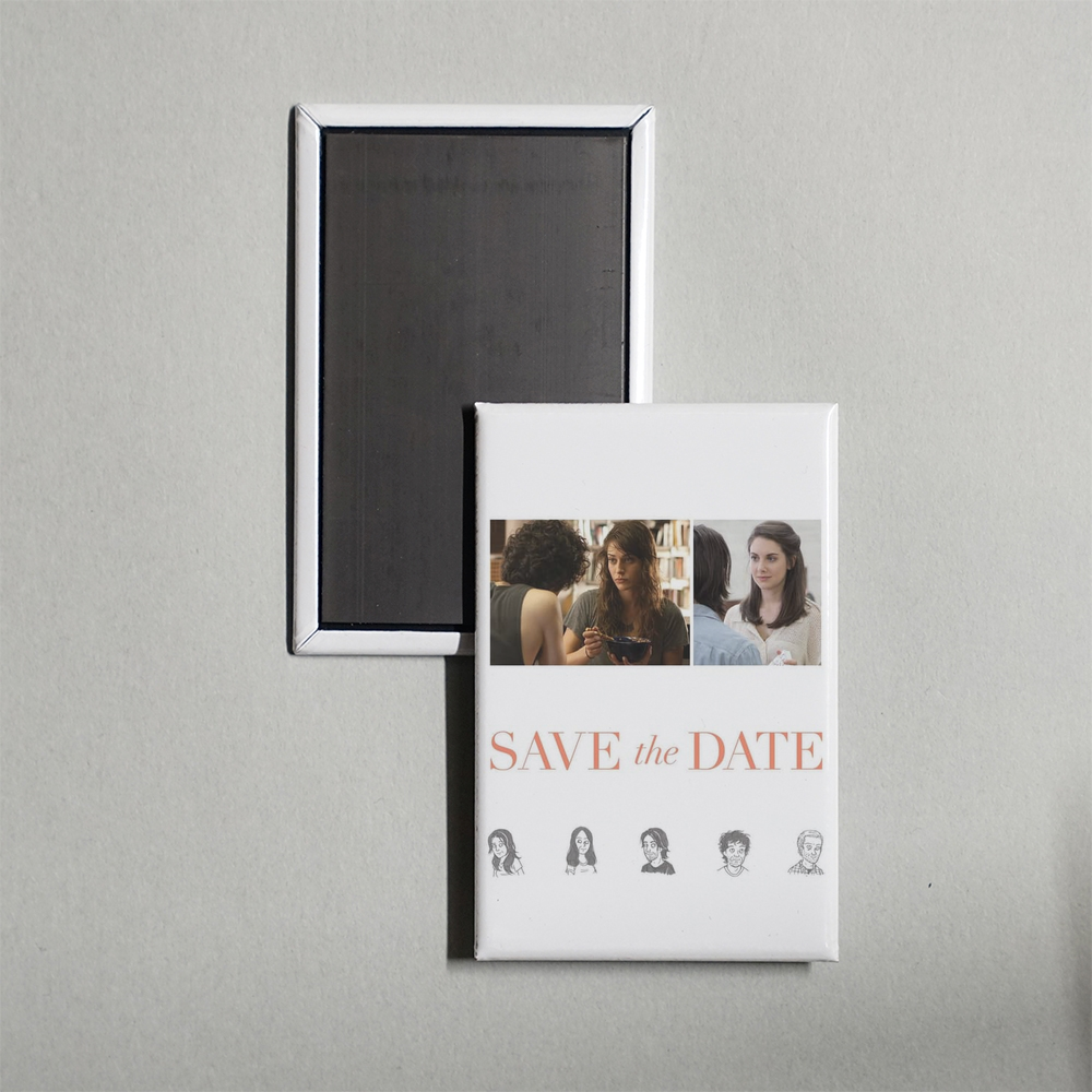 Save the Date Mini Movie Fridge Magnet