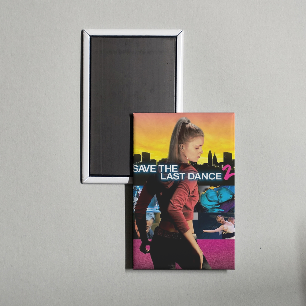 Save the Last Dance 2 Mini Movie Fridge Magnet
