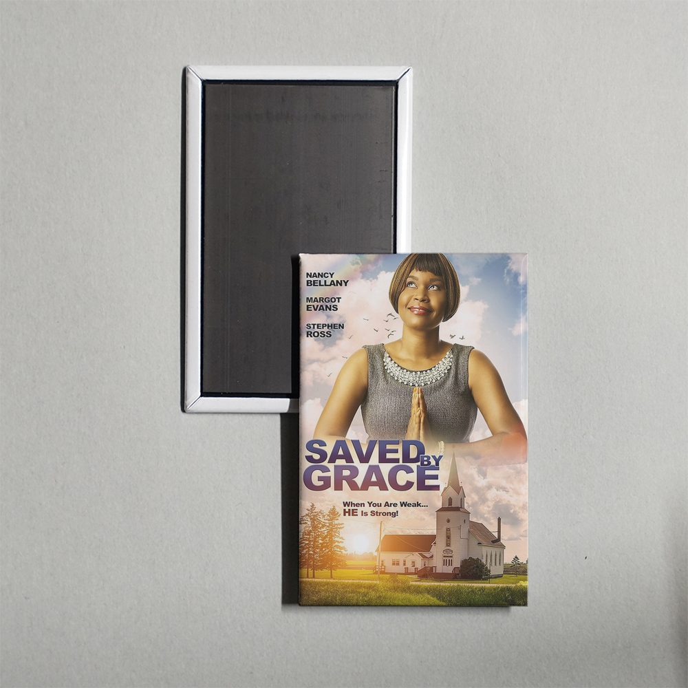 Saved By Grace Mini Movie Fridge Magnet
