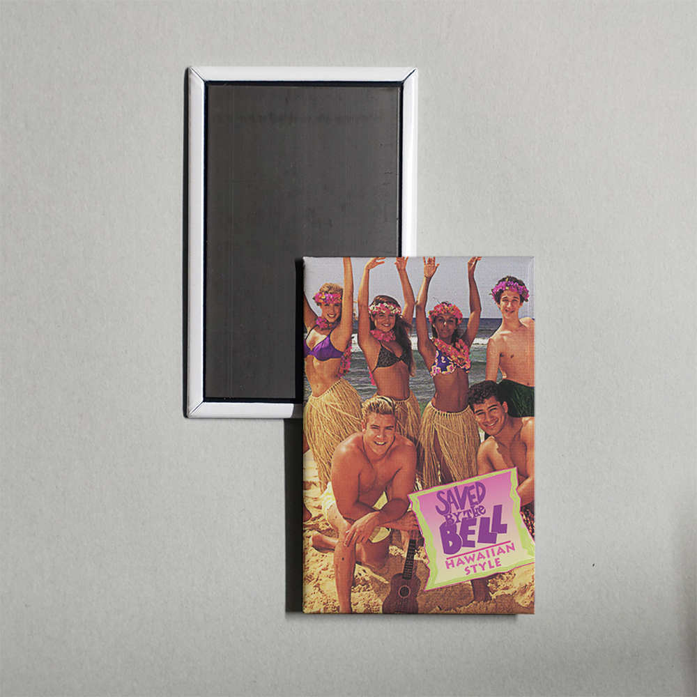 Saved by the Bell Hawaiian Style Mini Movie Fridge Magnet
