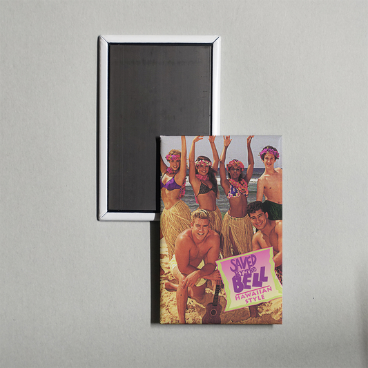Saved by the Bell Hawaiian Style Mini Movie Fridge Magnet