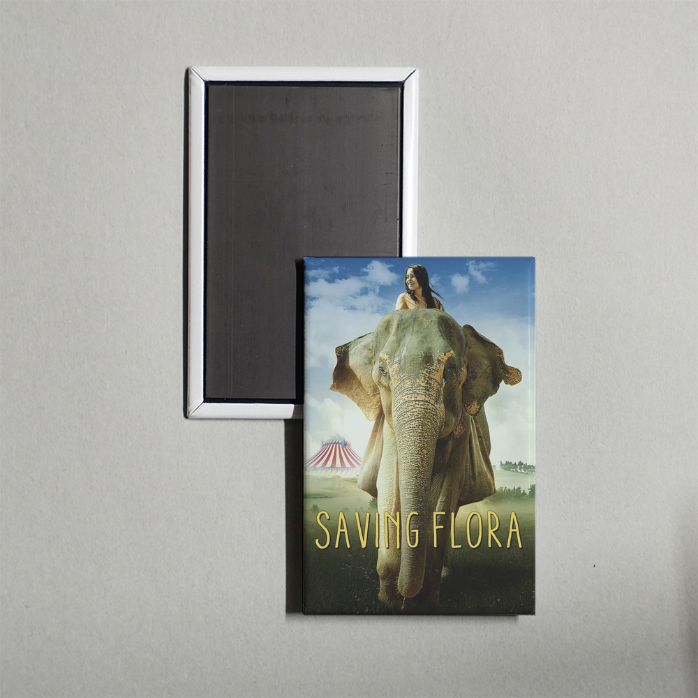 Saving Flora Mini Movie Fridge Magnet