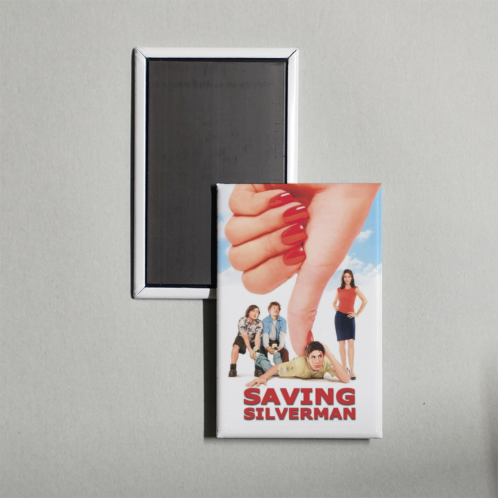 Saving Silverman Mini Movie Fridge Magnet