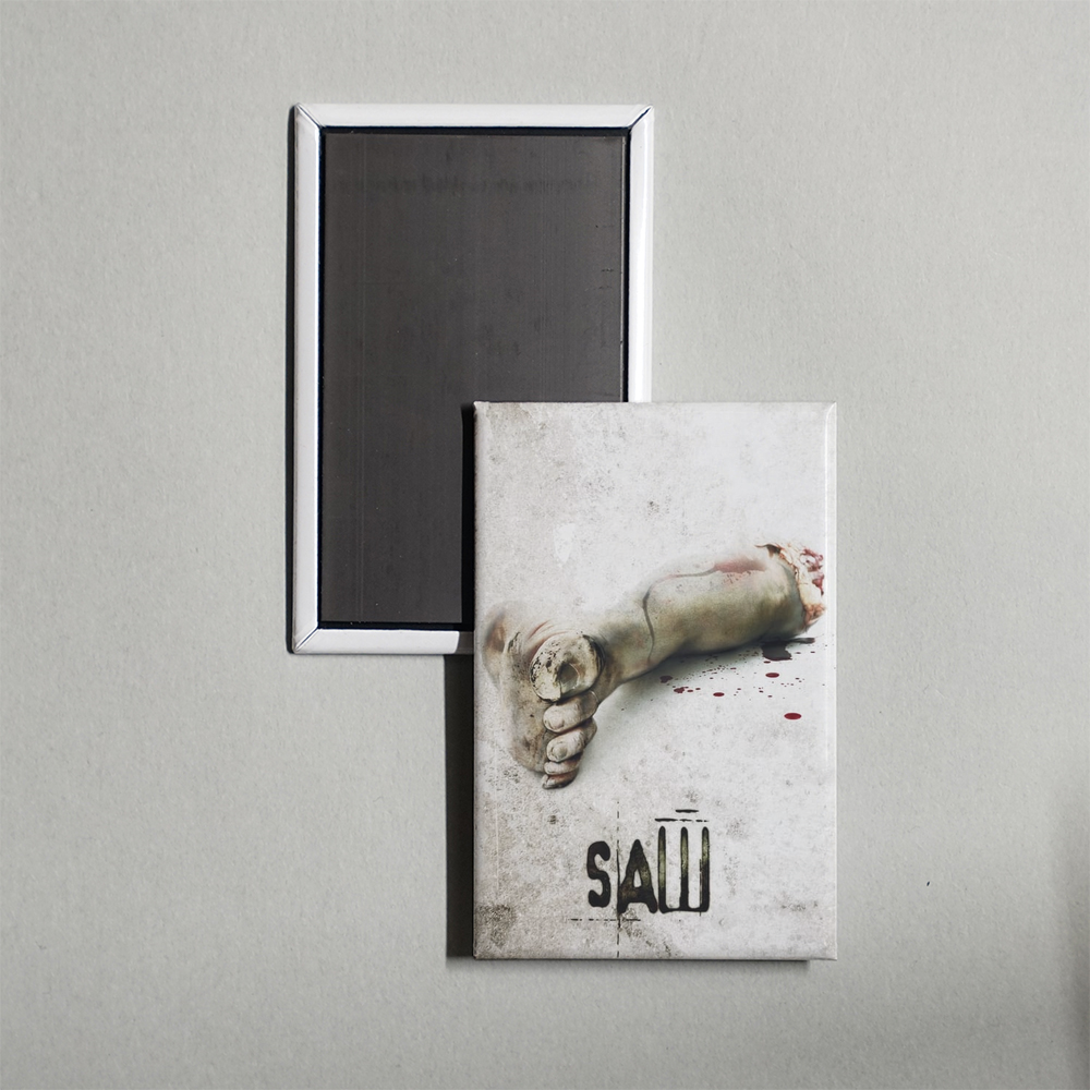 Saw Mini Movie Fridge Magnet