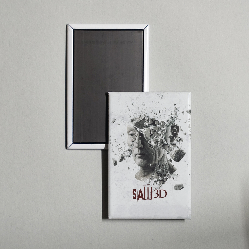 Saw 3D Mini Movie Fridge Magnet