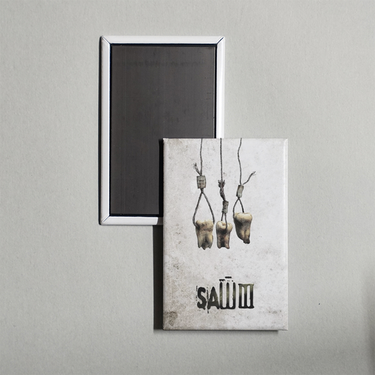 Saw III Mini Movie Fridge Magnet