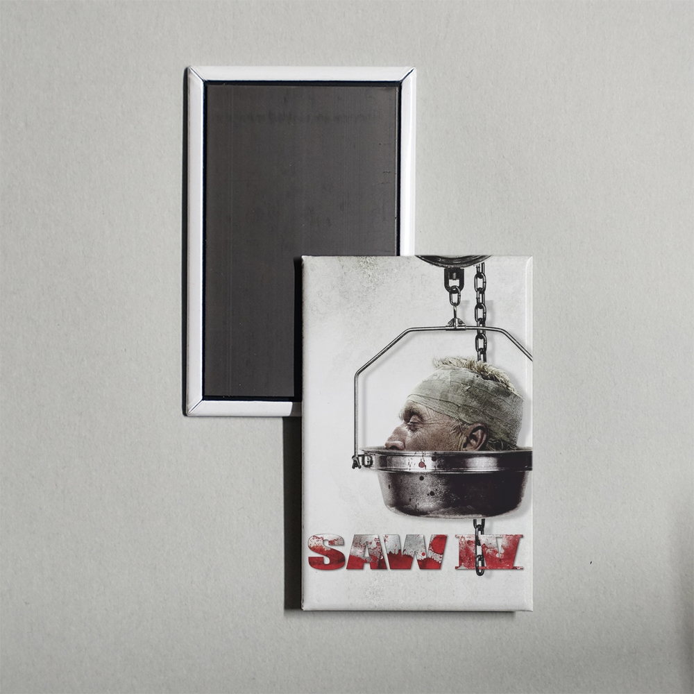Saw IV Mini Movie Fridge Magnet