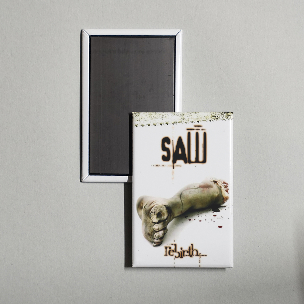 Saw Rebirth Mini Movie Fridge Magnet
