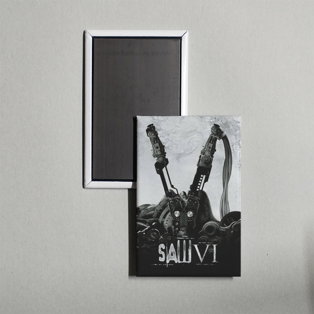 Saw VI Mini Movie Fridge Magnet