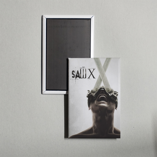 Saw X Mini Movie Fridge Magnet