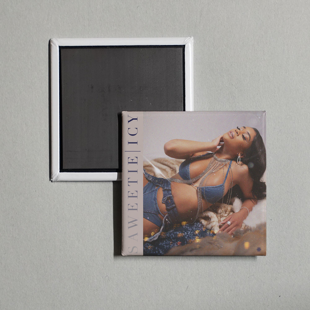 Saweetie - ICY Album Cover Fridge Magnet