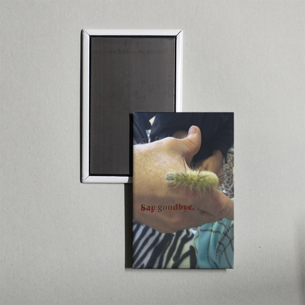 Say Goodbye Mini Movie Fridge Magnet