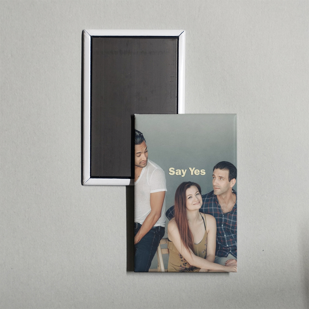 Say Yes Mini Movie Fridge Magnet