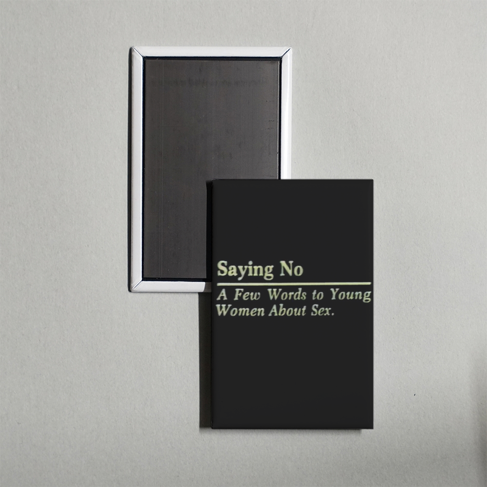 Saying No Mini Movie Fridge Magnet