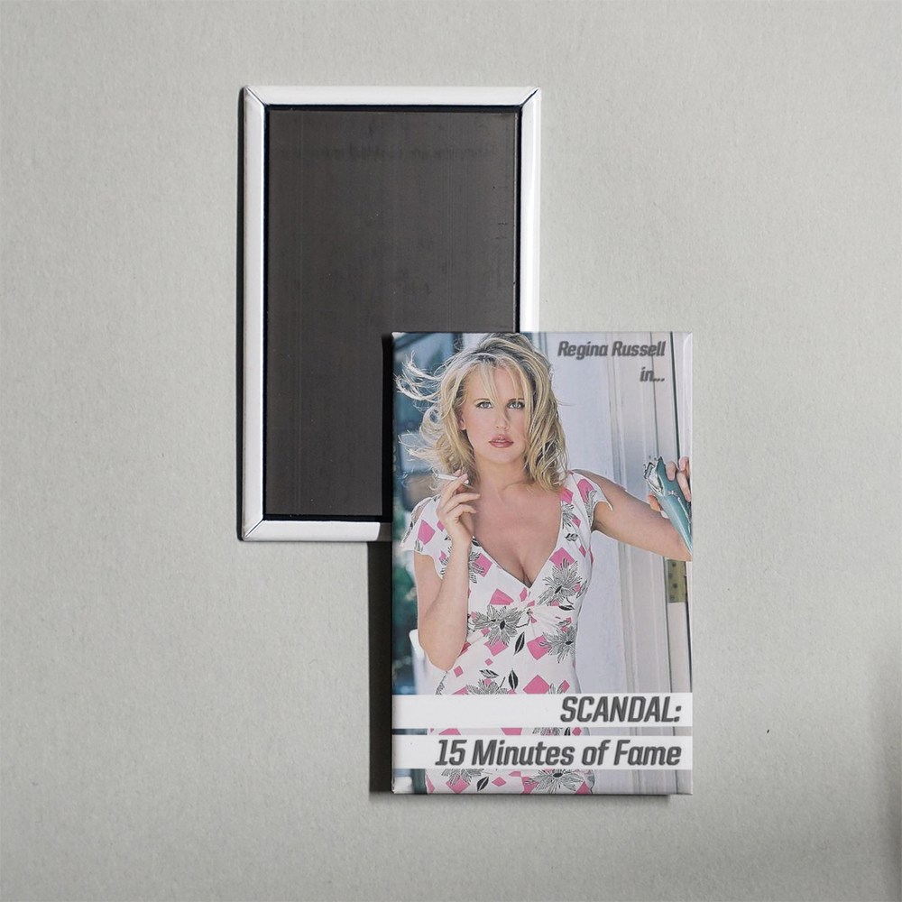 Scandal 15 Minutes of Fame Mini Movie Fridge Magnet