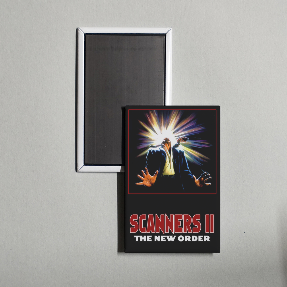 Scanners II The New Order Mini Movie Fridge Magnet