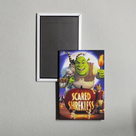 Scared Shrekless Mini Movie Fridge Magnet