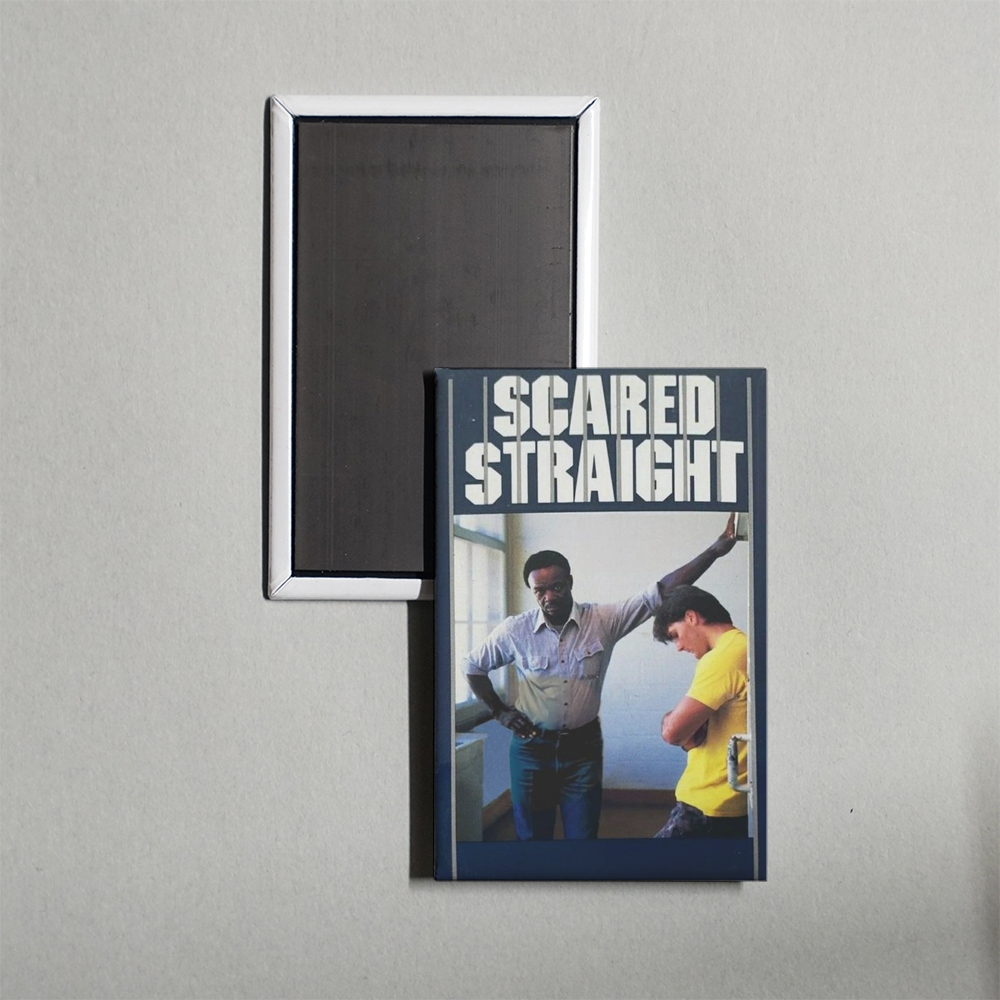 Scared Straight! Mini Movie Fridge Magnet