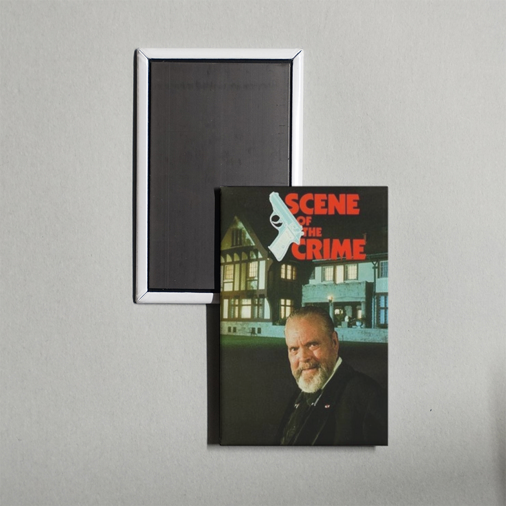 Scene of the Crime TV Show Fridge Magnet