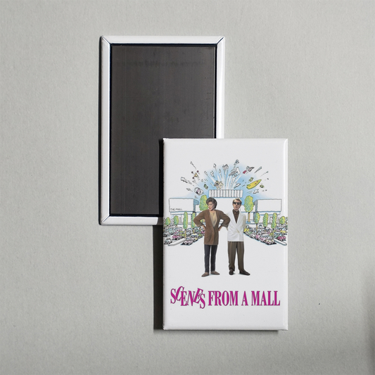 Scenes from a Mall Mini Movie Fridge Magnet