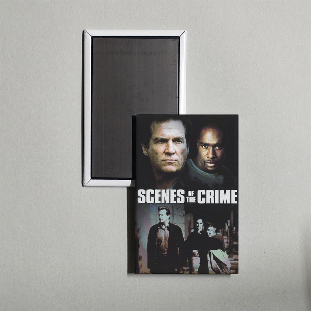 Scenes of the Crime Mini Movie Fridge Magnet