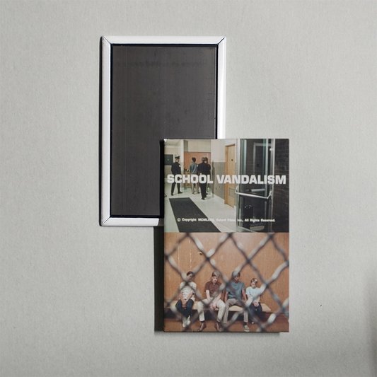 School Vandalism Mini Movie Fridge Magnet