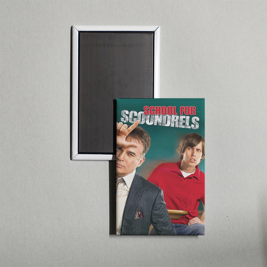 School for Scoundrels Mini Movie Fridge Magnet