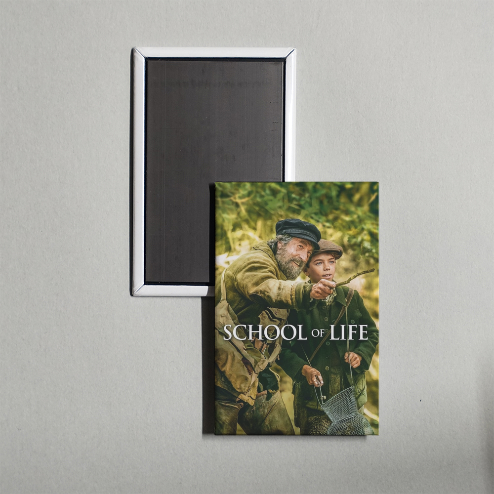 School of Life Mini Movie Fridge Magnet