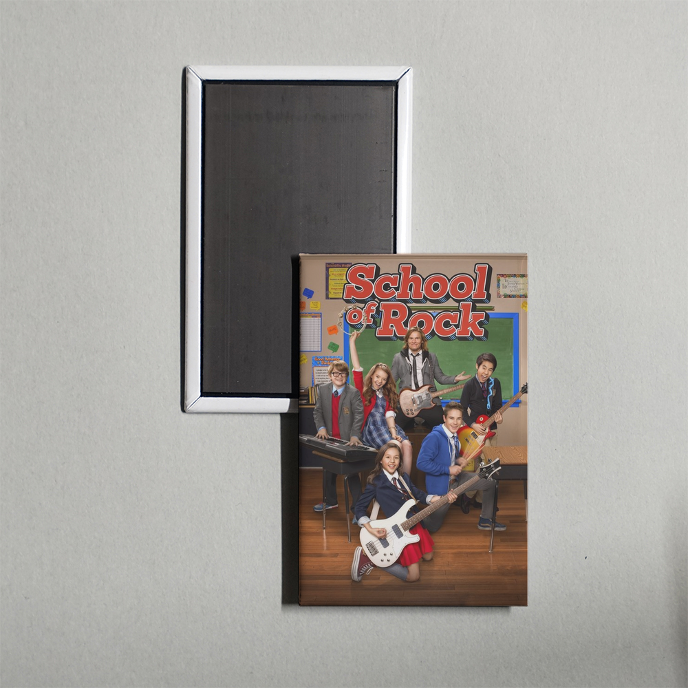 School of Rock TV Show Fridge Magnet