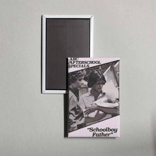 Schoolboy Father Mini Movie Fridge Magnet