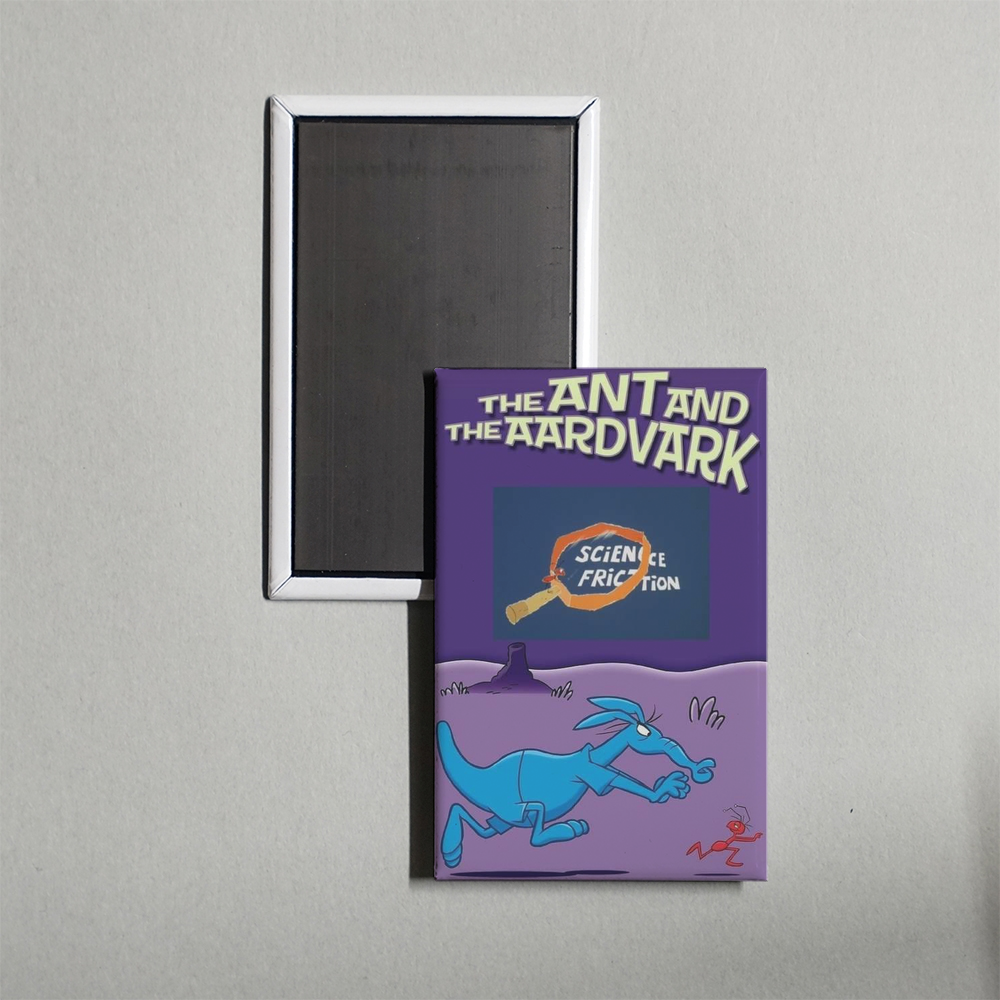 Science Friction Mini Movie Fridge Magnet