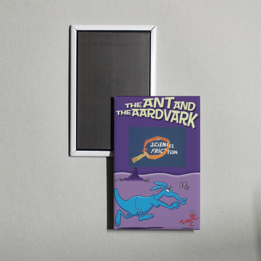 Science Friction Mini Movie Fridge Magnet