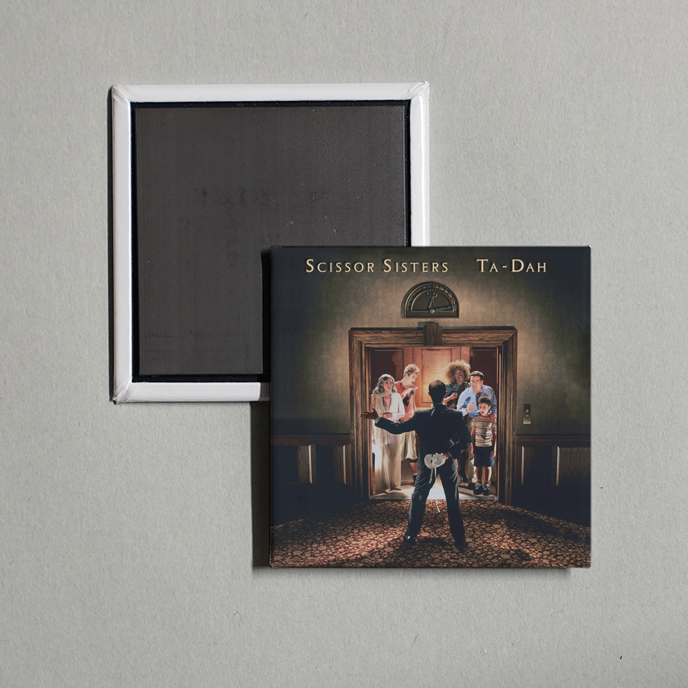 Scissor Sisters - Ta-Dah Album Cover Fridge Magnet