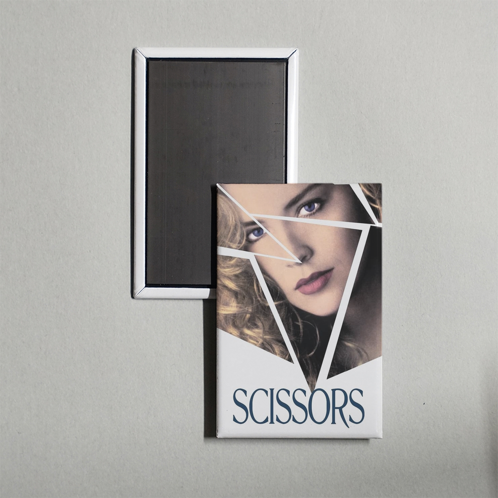 Scissors Mini Movie Fridge Magnet