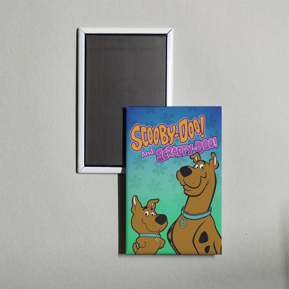 Scooby-Doo and Scrappy-Doo TV Show Fridge Magnet