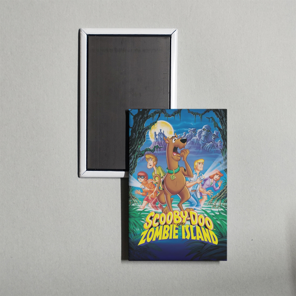 Scooby-Doo on Zombie Island Mini Movie Fridge Magnet
