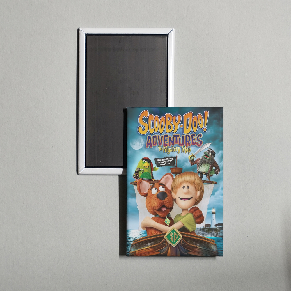 Scooby-Doo! Adventures The Mystery Map Mini Movie Fridge Magnet