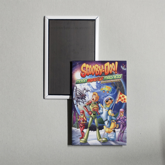 Scooby-Doo! Moon Monster Madness Mini Movie Fridge Magnet