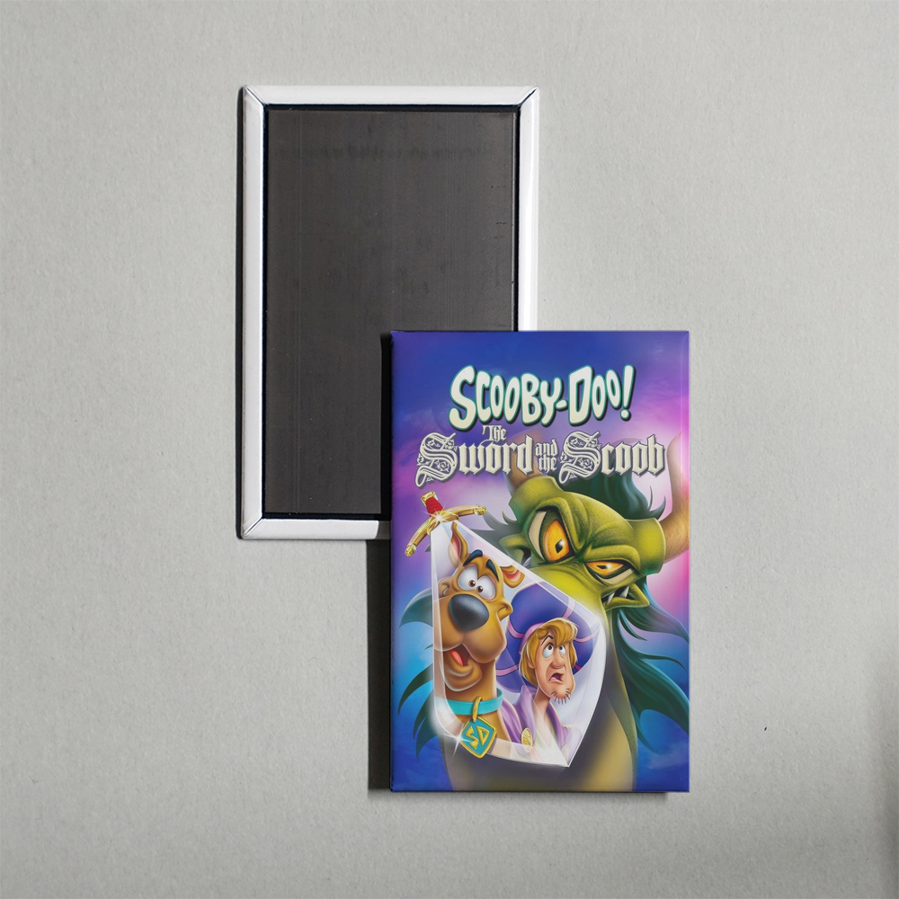 Scooby-Doo! The Sword and the Scoob Mini Movie Fridge Magnet