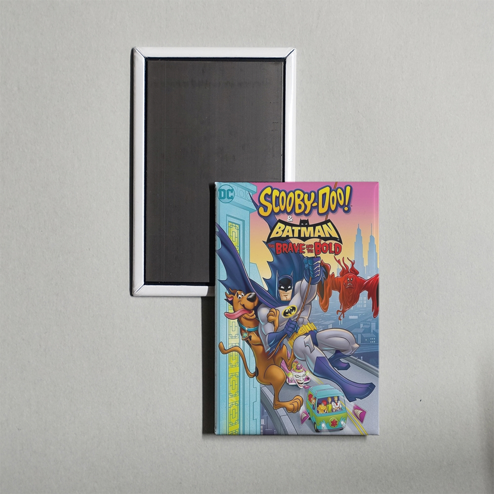Scooby-Doo! & Batman The Brave and the Bold Mini Movie Fridge Magnet