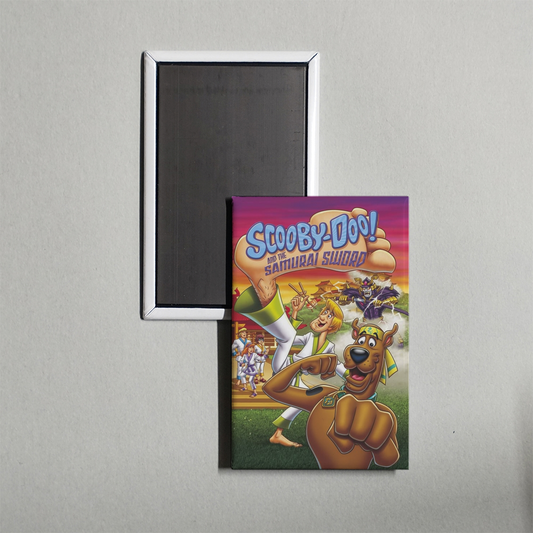 Scooby-Doo! and the Samurai Sword Mini Movie Fridge Magnet
