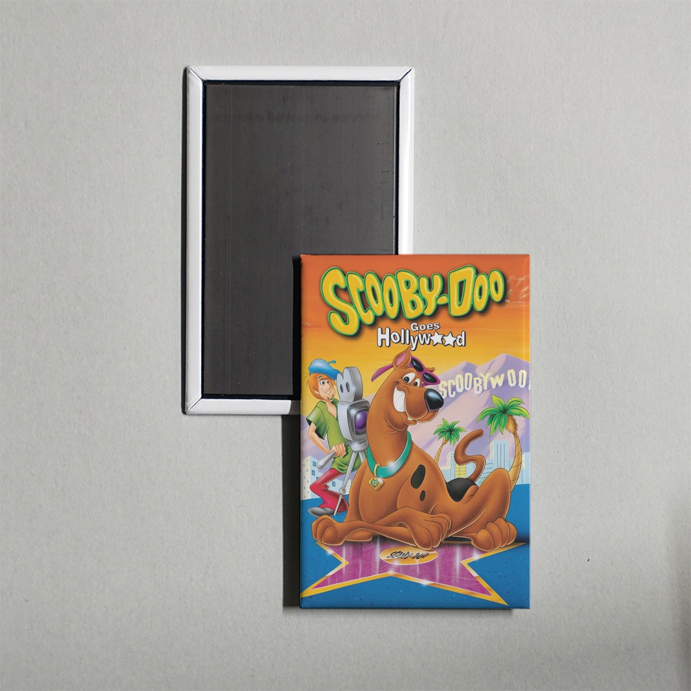 Scooby Goes Hollywood Mini Movie Fridge Magnet