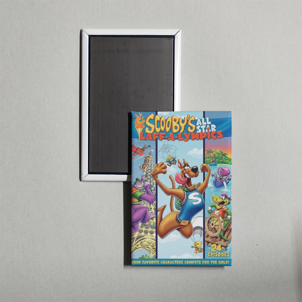Scooby's Laff-A Lympics TV Show Fridge Magnet