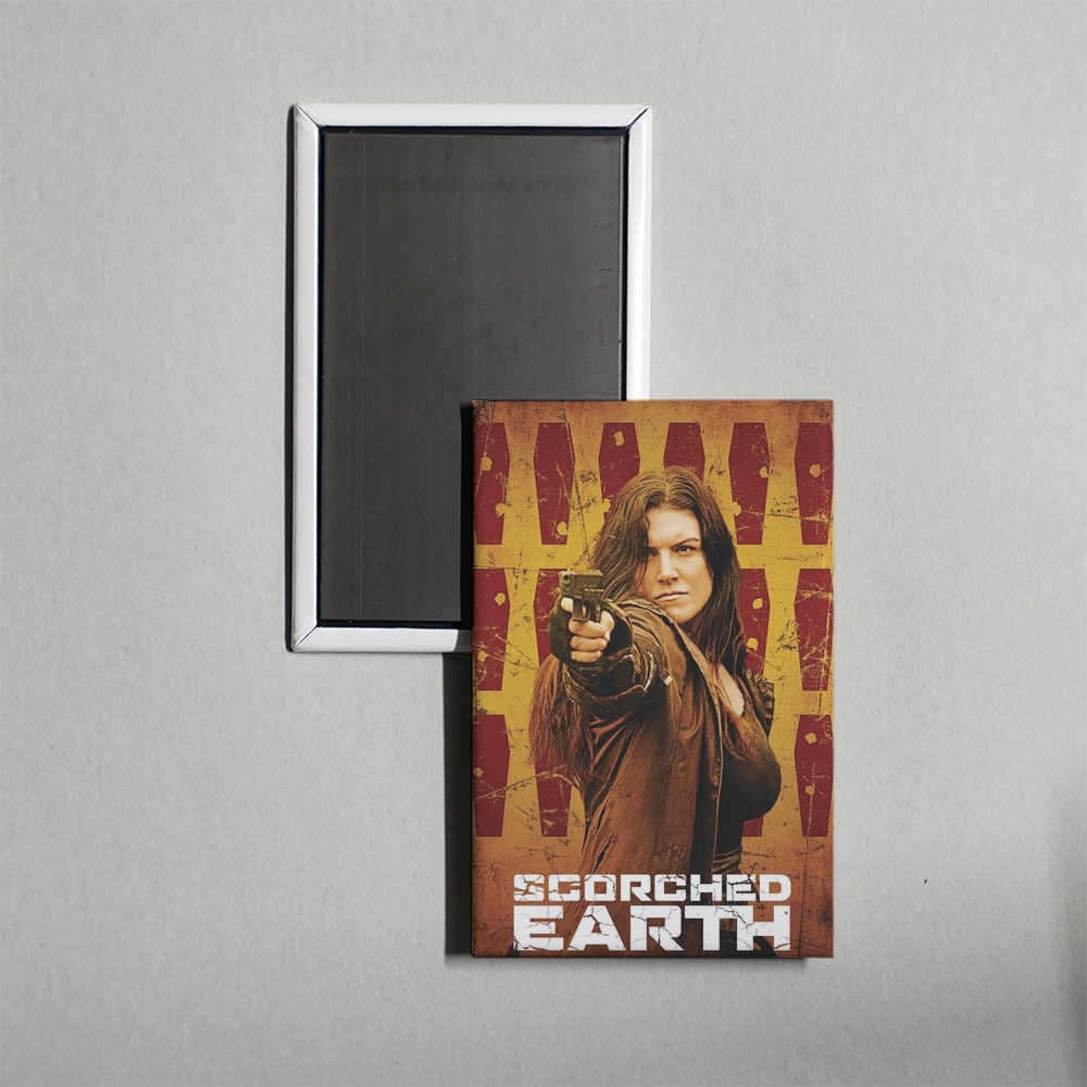 Scorched Earth Mini Movie Fridge Magnet