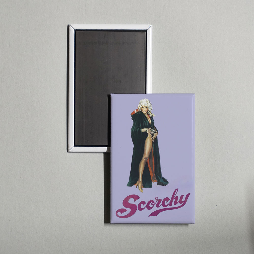 Scorchy Mini Movie Fridge Magnet