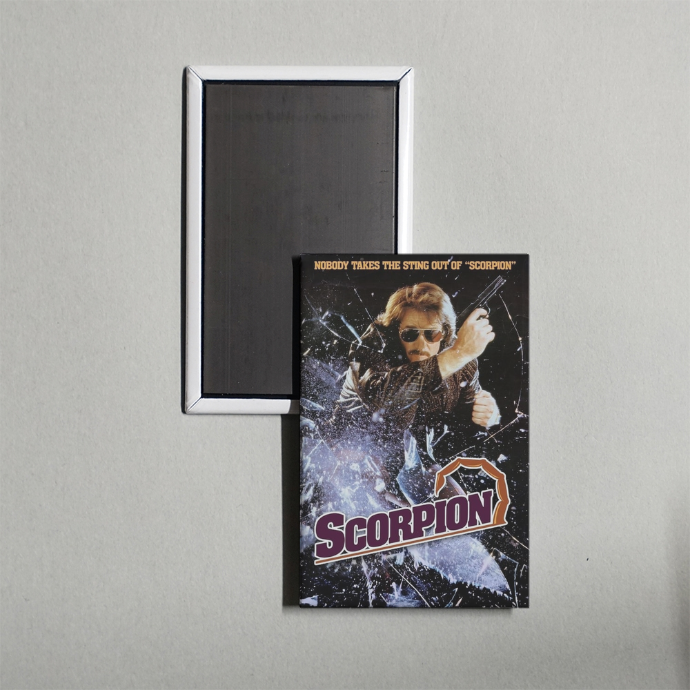 Scorpion Mini Movie Fridge Magnet