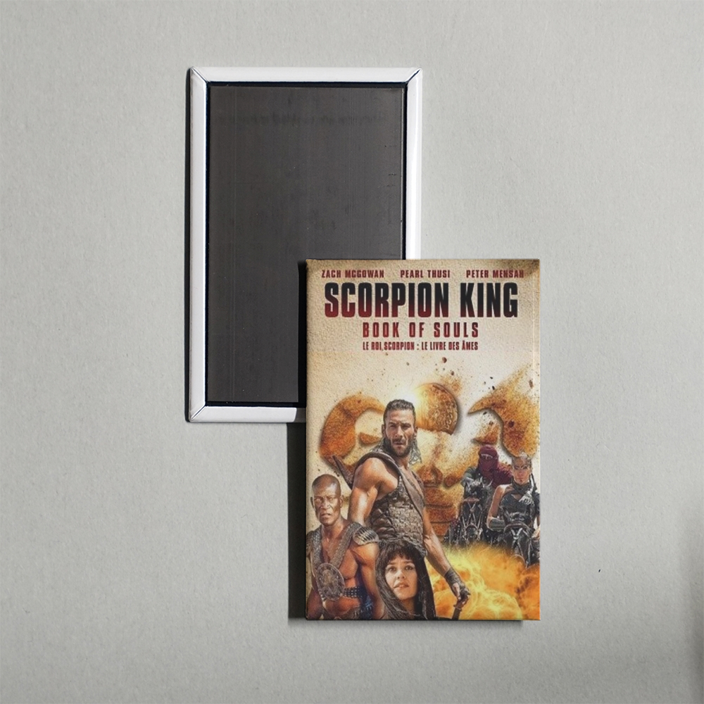 Scorpion King Book of Souls Mini Movie Fridge Magnet