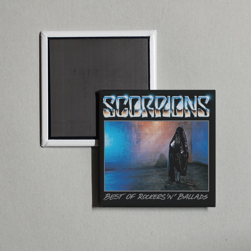 Scorpions - Best Of Rockers 'N' Ballads Album Cover Fridge Magnet