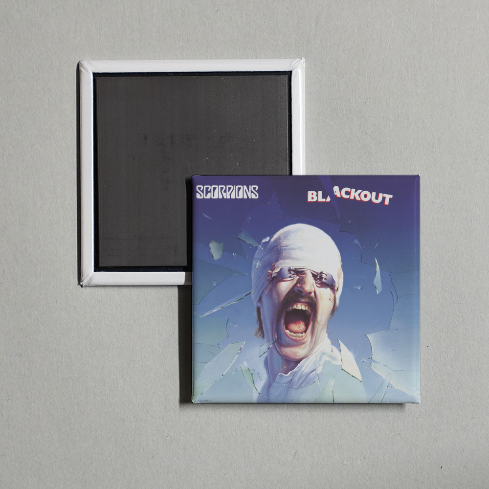 Scorpions - Blackout Album Cover Fridge Magnet