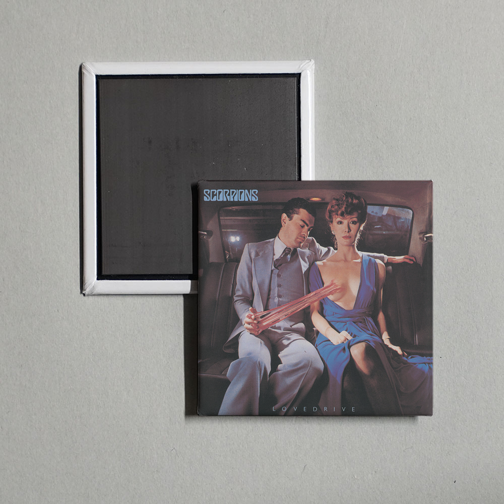 Scorpions - Lovedrive Album Cover Fridge Magnet